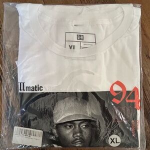 Illmatic 25th Anniversary White Graphic Men's Shirt